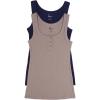 Felina Ribbed Henley Tank 2-Pack(Marina)