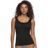 Felina Serene Modal & Lace Reversible Tank(Black)