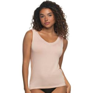 Felina Serene Modal & Lace Reversible Tank(Peach Blush)