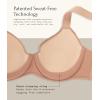 Felina AbsorBRA – Everyday T-Shirt Bra(Black)