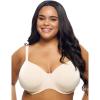 Felina – Versafit Breathable T-Shirt Bra Seamless Demi Coverage with Adaptable Fit(Bare)
