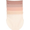 Felina Signature Cotton Hi-Cut 5-Pack(Rose Hues)