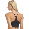 Felina Ladies’ Seamless T-Back Wire Free Bralette with Removable Pads 2-Pack (Small, Grey Heather/Solid Black)