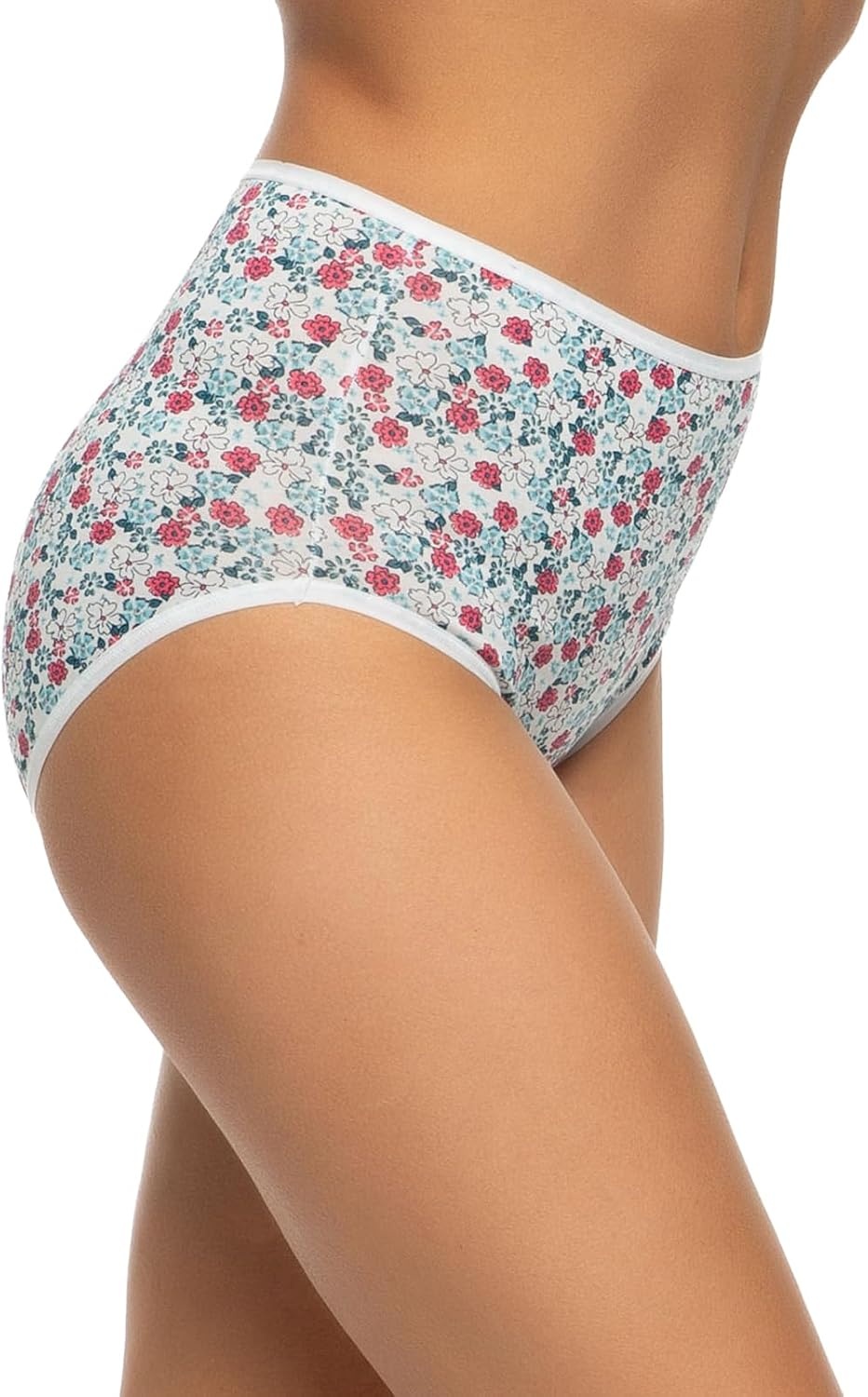 image:imageFelina Cotton Modal Brief Underwear 5PackBlue Floral