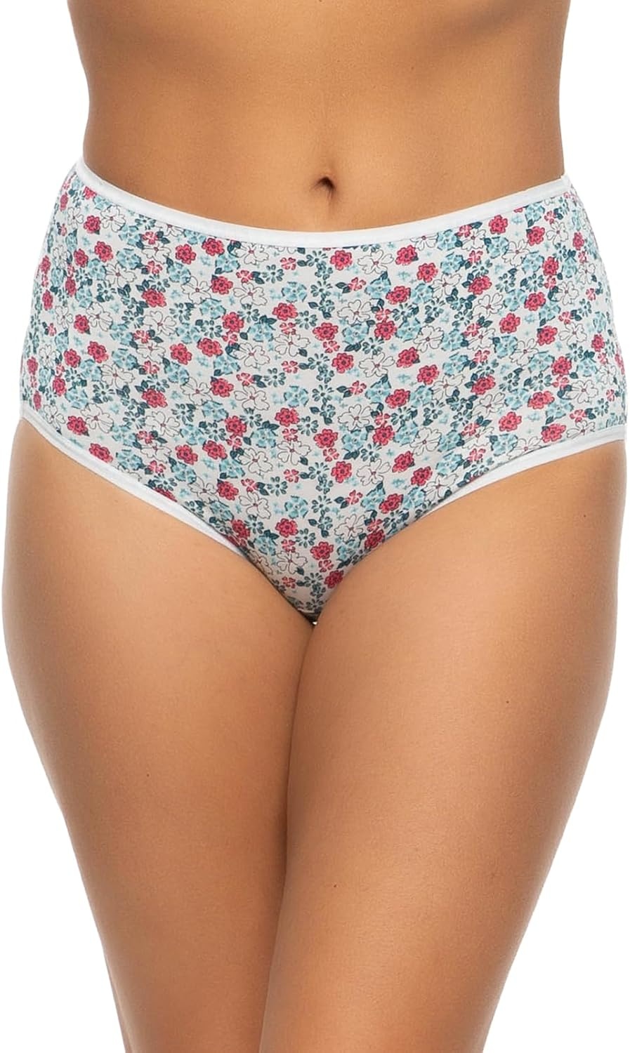 image:imageFelina Cotton Modal Brief Underwear 5PackBlue Floral