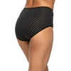 Felina Cotton Modal Brief Underwear 5-Pack(Dots and Stripes)
