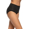Felina Cotton Modal Brief Underwear 5-Pack(Dots and Stripes)