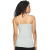 Felina Womens Cotton Modal Camisole, Adjustable Cotton Tank Top(Light Heather Gray)