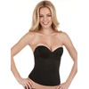 Felina Women’s Essentials Seamless Hidden Wire Bustier(Bare)