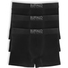 Felina Buffalo David Bitton | 3-Pack Cotton Stretch Boxer Brief(Black)