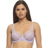 Felina – Paramour Peridot Lace Full Coverage Unlined Bra for Women(Lavender)