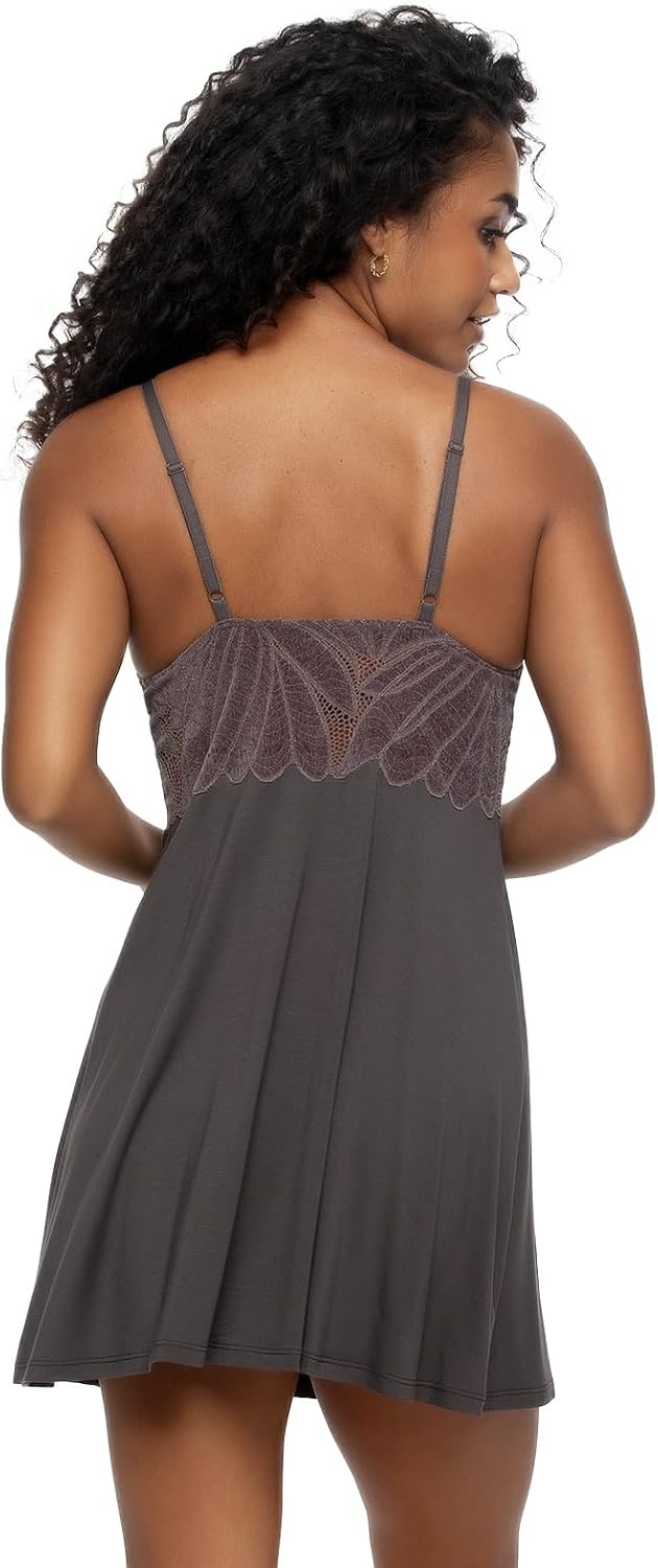 image:imageFelina Sienna Chenille Lace ChemiseShale