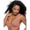 Felina | Utopia Front-Close Racerback T-Shirt Bra(Terracotta Rose)