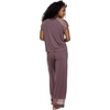 Felina Esme Lace Tee and Pant Set(Flint)