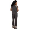Felina Esme Lace Tee and Pant Set(Graphite)