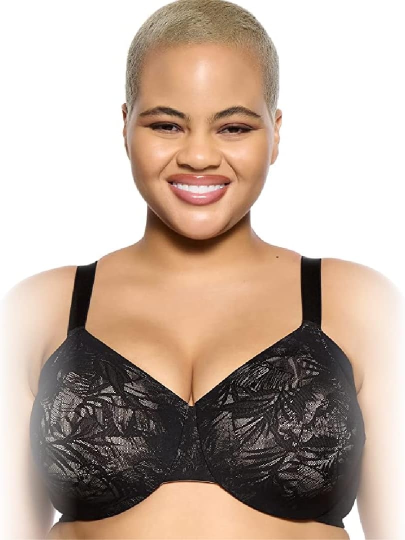 image:imageFelina Jessamine Unlined Side Smoothing Minimizer Bra Back amp Side Smoothing LaceBlack