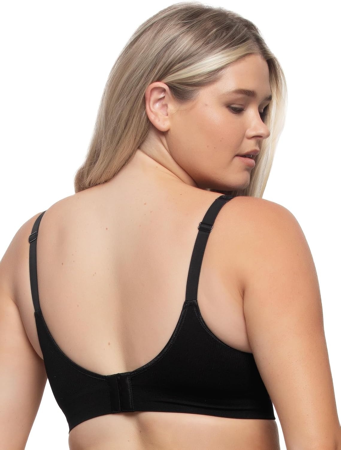 image:imageFelina Seamless Wireless Bra 2 Pack Removable PadsBlack Warm Neutral
