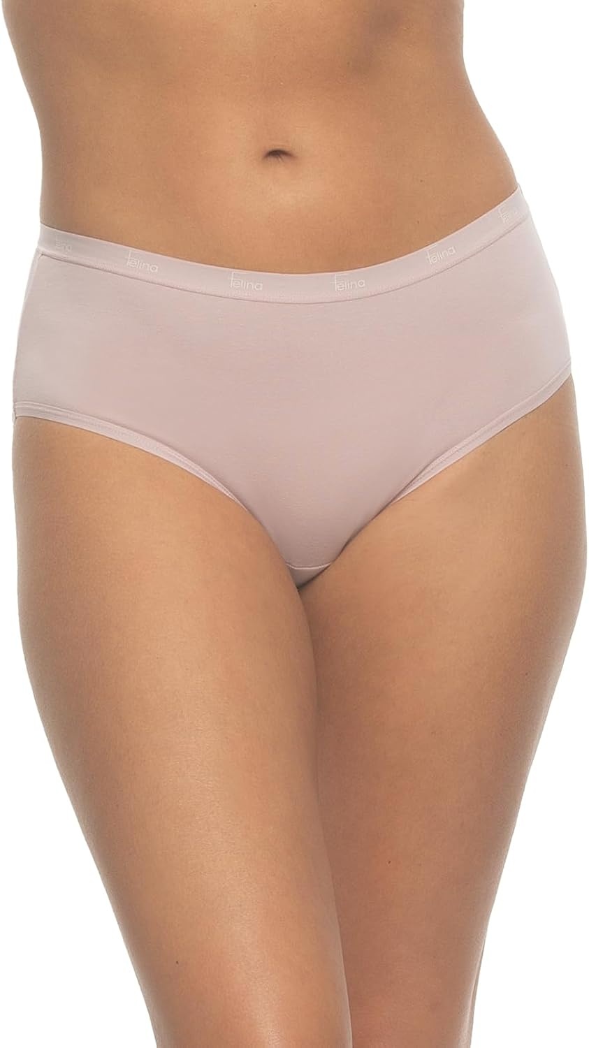 image:imageFelina Signature Cotton Stretch Hipster 5PackRose Hues