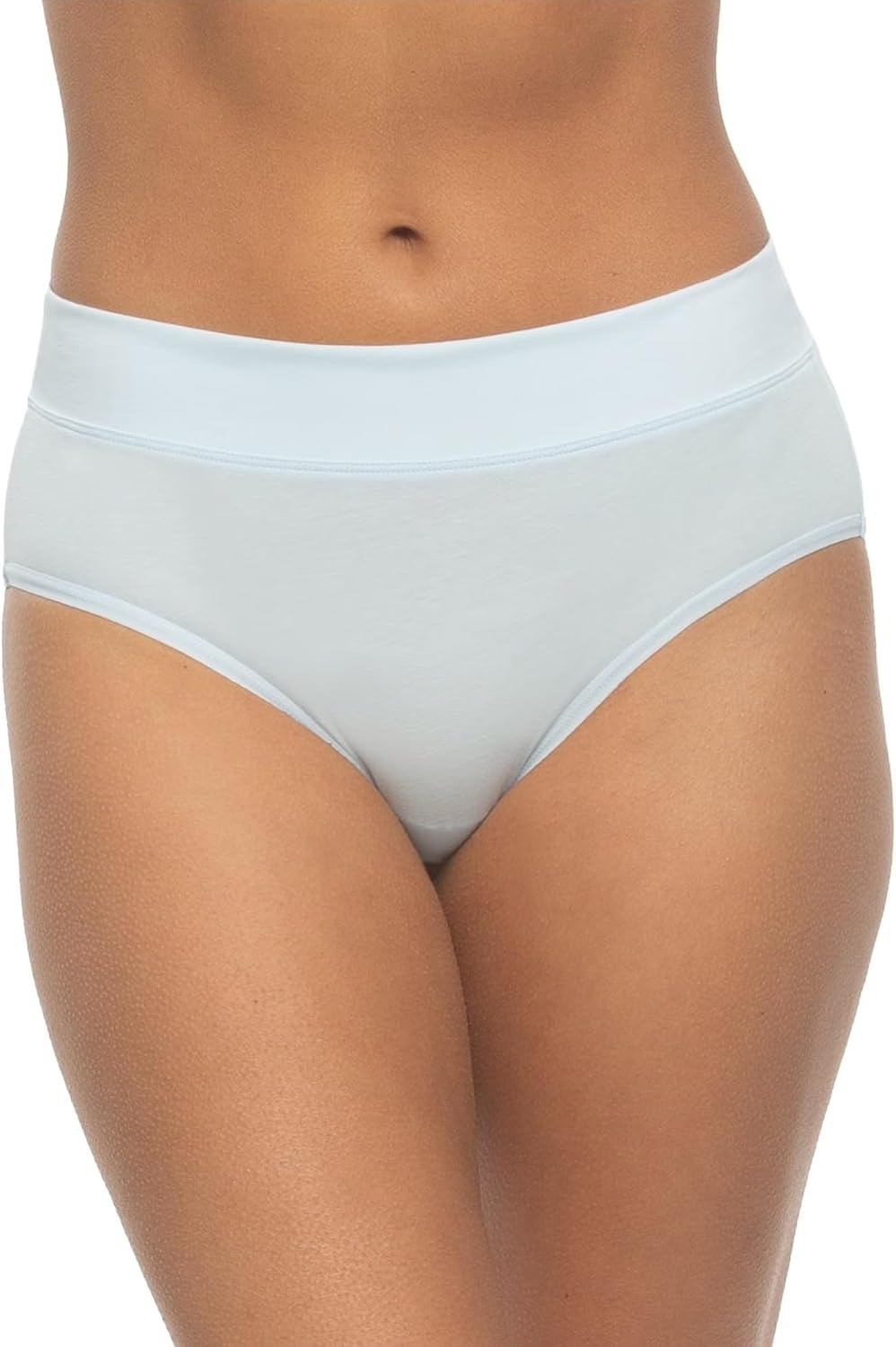 image:imageFelina Womens 5 Pack Pima Cotton Wide Waistband HipsterMicro ChipIceflowIcewaterCrystal RosePeach Blush