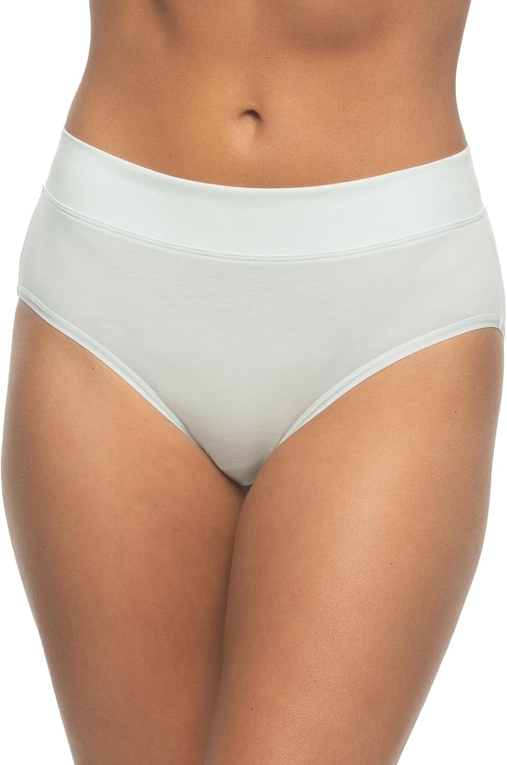 image:imageFelina Womens 5 Pack Pima Cotton Wide Waistband HipsterMicro ChipIceflowIcewaterCrystal RosePeach Blush