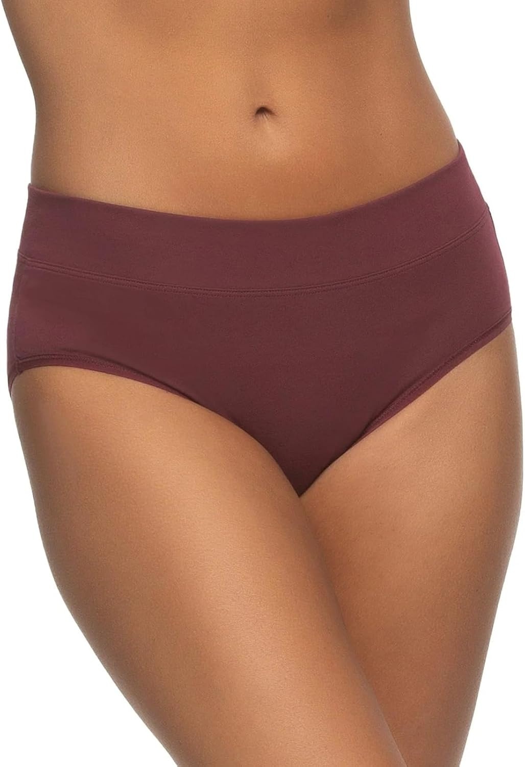 image:imageFelina Womens 5 Pack Pima Cotton Wide Waistband HipsterPink