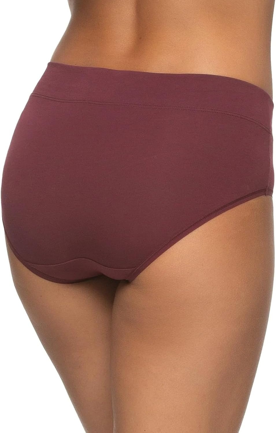 image:imageFelina Womens 5 Pack Pima Cotton Wide Waistband HipsterPink