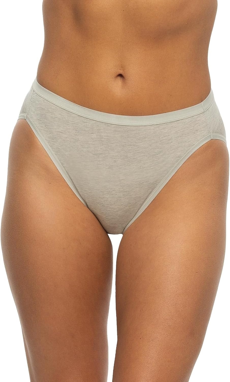 image:imageFelina Womens Organic Cotton Stretch Hi Cut Panty 5Pack UnderwearCoastline