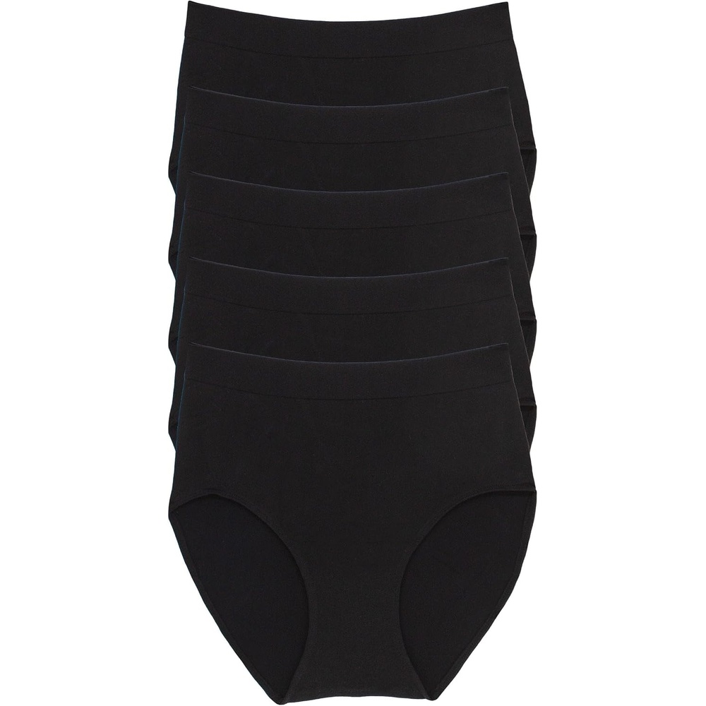 image:imageFelina Body Smooth Seamless Brief 5PackBlack