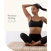 Felina | Cotton Stretch Modal Capri Leggings 2-Pack | Lightweight & Soft(Black White)