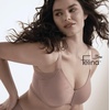 Felina | Jessamine Unlined Side Smoothing Minimizer Bra | Back & Side Smoothing Lace(Rose Tan)