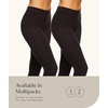 Felina | Sueded Athleisure Performance Legging w/Slimming Waist 4-Pack(Black)