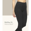 Felina | Sueded Athleisure Performance Legging w/Slimming Waist 4-Pack(Black)