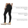 Felina | Velvety Soft Lightweight Leggings | Moisture Wicking | Yoga | 6 Pack(Black)