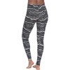 Felina | Velvety Soft Lightweight Leggings | Moisture Wicking | Yoga | 6 Pack(Black Wave)