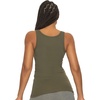 Felina Cotton Stretch Ribbed Tank Top – Class Tank Top for Women, Workout Tank Top for Women (Color Options Available)(Grape Leaf)