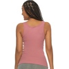Felina Cotton Stretch Ribbed Tank Top – Class Tank Top for Women, Workout Tank Top for Women (Color Options Available)(Mesa Rose)