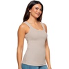 Felina Cotton Stretch Ribbed Tank Top – Class Tank Top for Women, Workout Tank Top for Women (Color Options Available)(Neutrals)