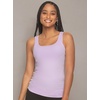 Felina Cotton Stretch Ribbed Tank Top – Class Tank Top for Women, Workout Tank Top for Women (Color Options Available)(Purple Rose Heather)
