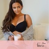 Felina Paramour Gorgeous Bra | Memory Foam Bras for Women with Multi Way Straps, Comfortable T Shirt Bra(Black)