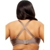 Felina Paramour Gorgeous Bra | Memory Foam Bras for Women with Multi Way Straps, Comfortable T Shirt Bra(Mink)