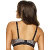 Felina Paramour Gorgeous Bra | Memory Foam Bras for Women with Multi Way Straps, Comfortable T Shirt Bra(Natural Cheetah)
