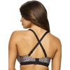 Felina Paramour Gorgeous Bra | Memory Foam Bras for Women with Multi Way Straps, Comfortable T Shirt Bra(Natural Cheetah)