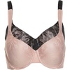 Felina Paramour Jessamine Side Smoothing Contour Bra 2-Pack(Black Rose Tan 2-pack)