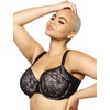 Felina Paramour Jessamine Side Smoothing Contour Bra 2-Pack(Black Rose Tan 2-pack)