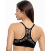 Felina Tempting Unlined Front Close Minimizer(Black)
