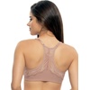 Felina Tempting Unlined Front Close Minimizer(Rose Tan)