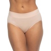 Felina Womens 5 Pack Pima Cotton Wide Waistband Hipster(Black/Black/Deep Taupe/Cafe Au Lait/Rose Dust)