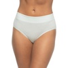 Felina Womens 5 Pack Pima Cotton Wide Waistband Hipster(Micro Chip/Iceflow/Icewater/Crystal Rose/Peach Blush)
