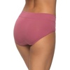 Felina Womens 5 Pack Pima Cotton Wide Waistband Hipster(Pink)