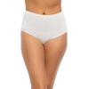 Felina Womens Cotton Stretch Modal Brief Underwear 5-Pack – Full Coverage(Dots and Stripes)